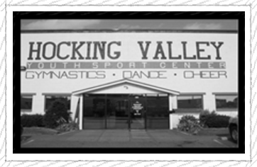 black and white photo of hocking valley building