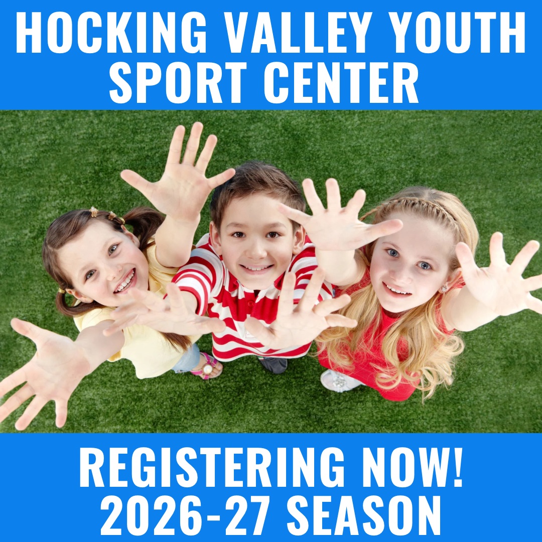 Hocking Valley Youth Sport Center — registering now for the 2026-27 season